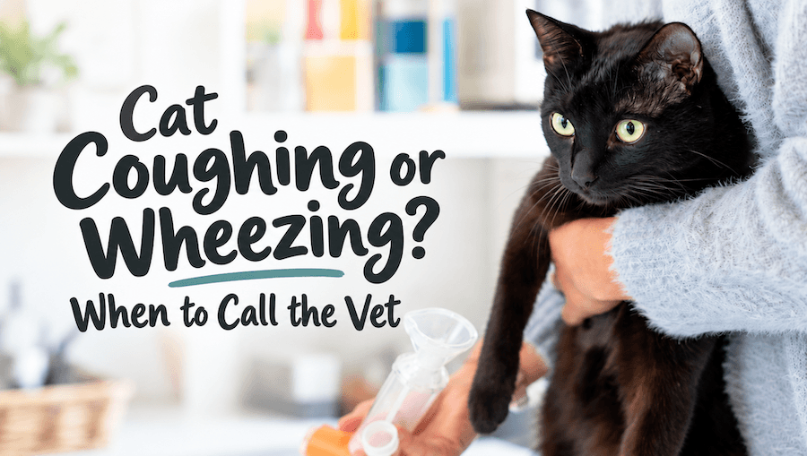 Cat Coughing or Wheezing? When to Call the Vet