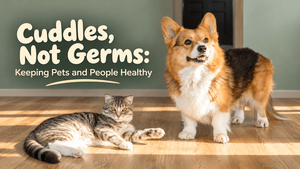 Cuddles, Not Germs: Keeping Pets and People Healthy Cuddles, Not Germs: Keeping Pets and People Healthy