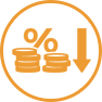 Low interest rates and fees Low interest rates and fees