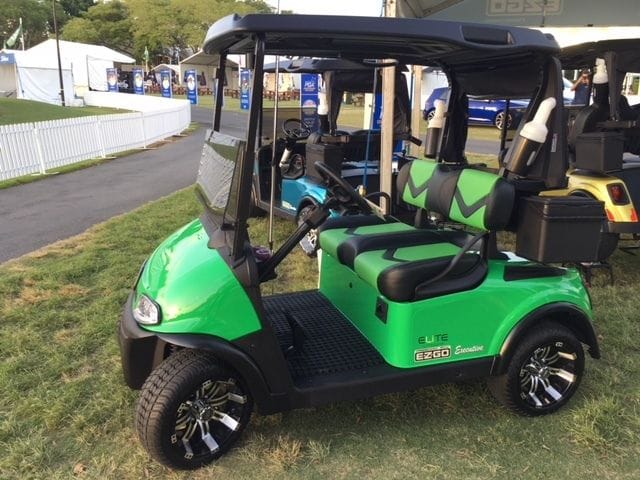 Augusta Golf Cars at the Royal Pines PGA Event
