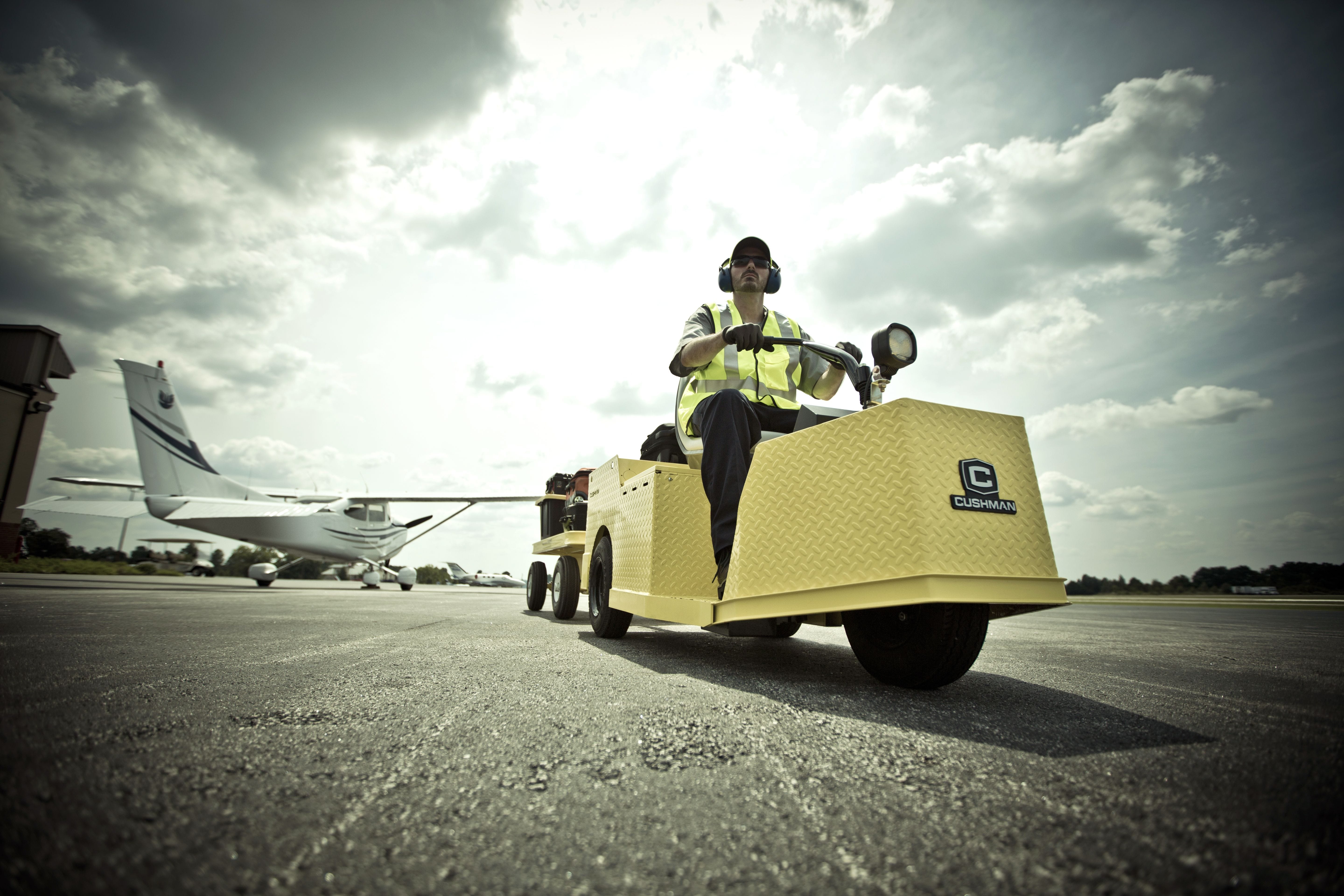 Introducing the New Cushman Tug Tow Tractor with AC Power