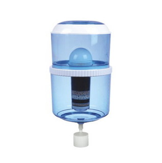Alkaline water cooler and water filter