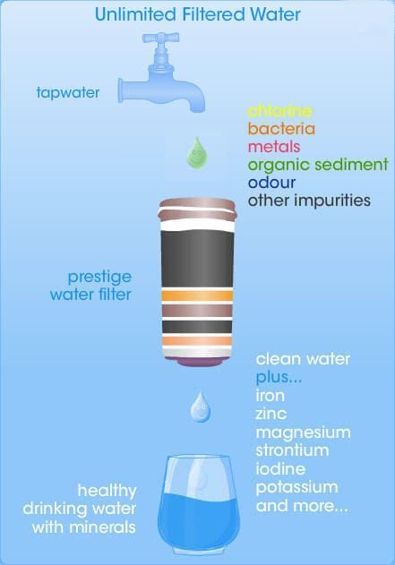 Filter Bottle with Filter Cartridge