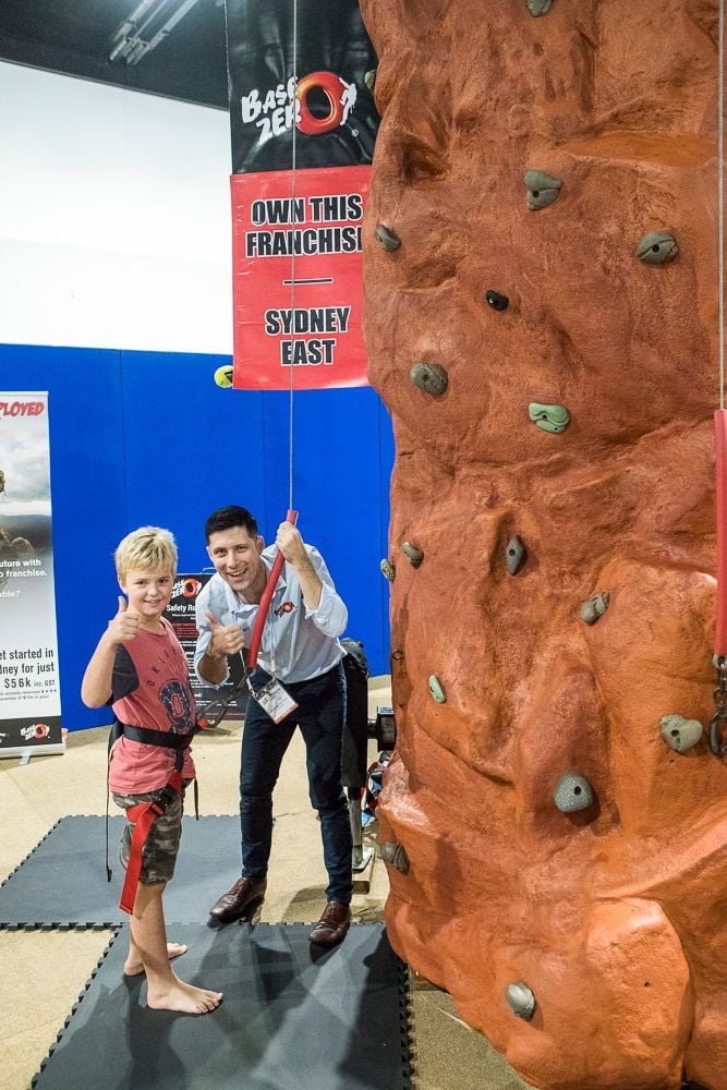Hire a rock climbing wall in Newcastle and Central Coast