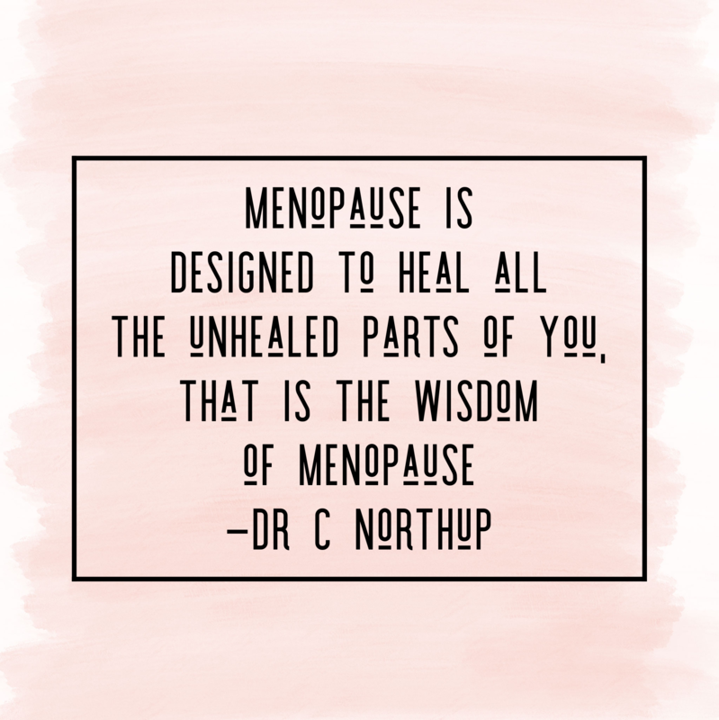Menopause and Dr Northup