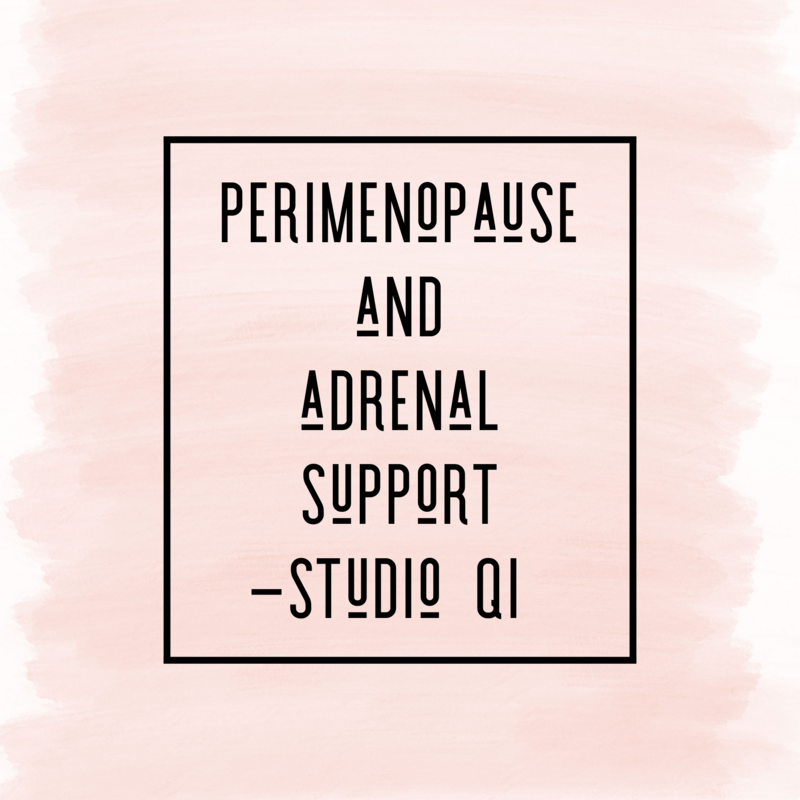 Perimenopause and adrenal support