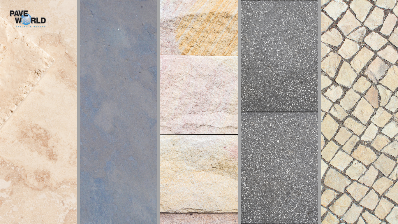 Top 5 Natural Stone Pavers for Modern Homes