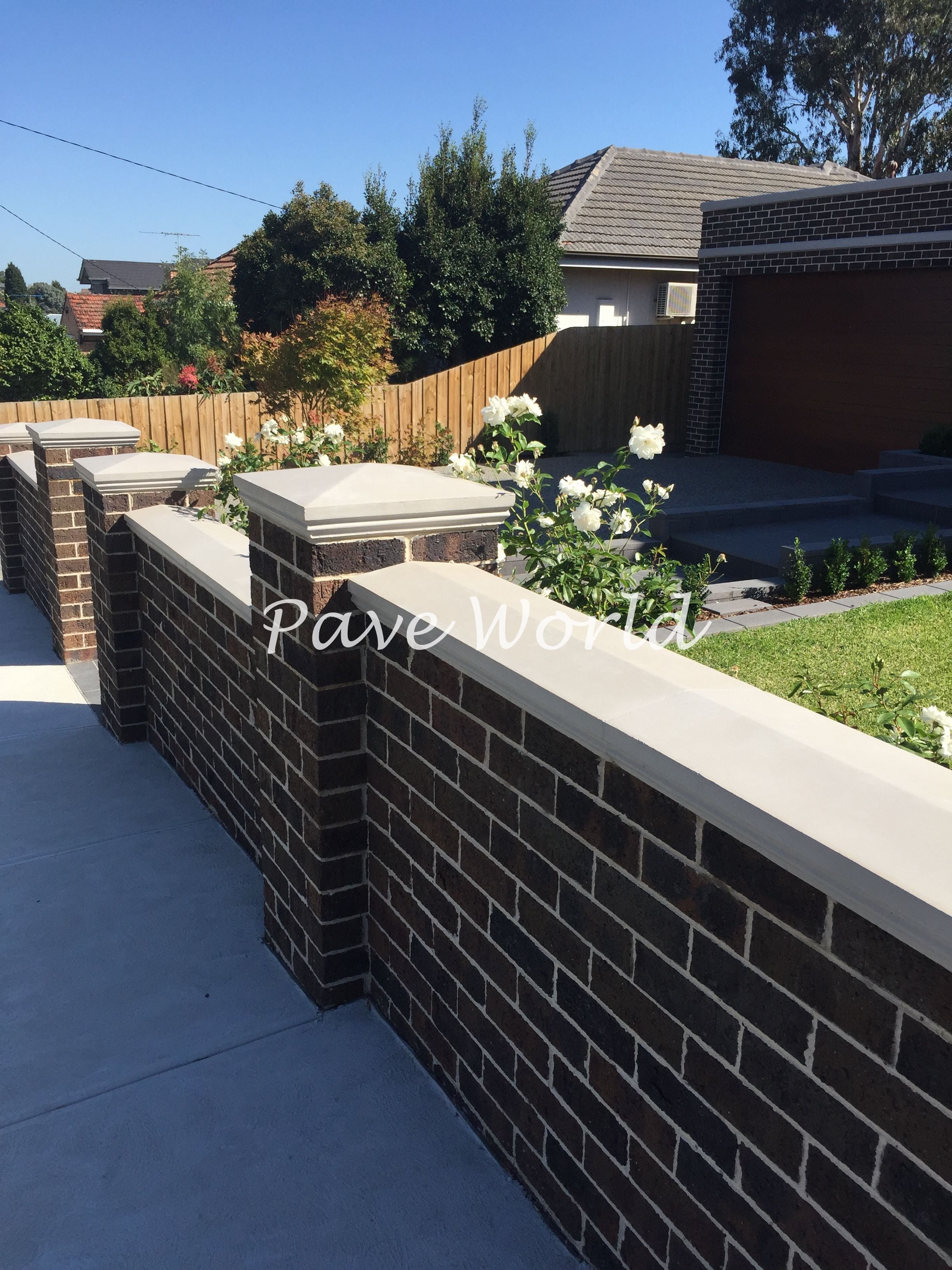 Austral Hawthorn Black Retaining Walls Image -624bb0864cbec