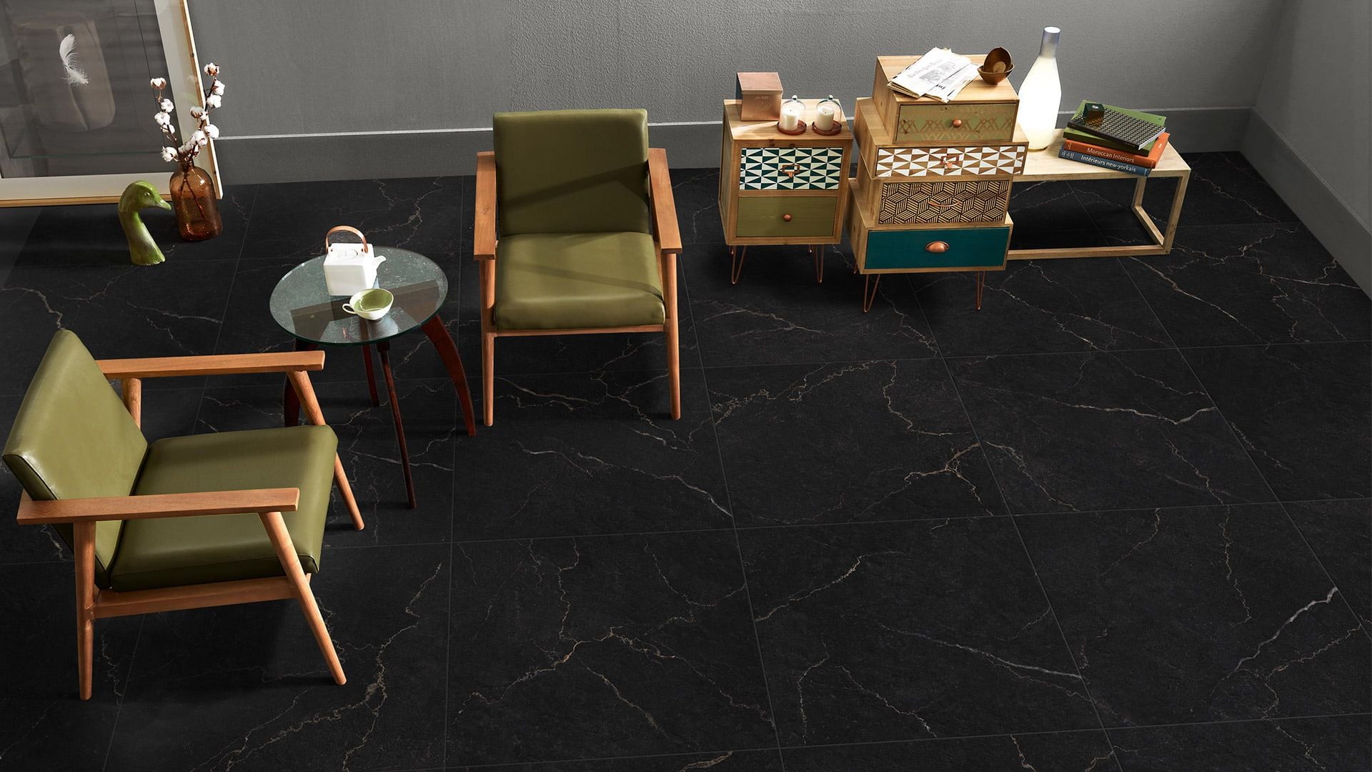 Adore Charcoal Porcelain