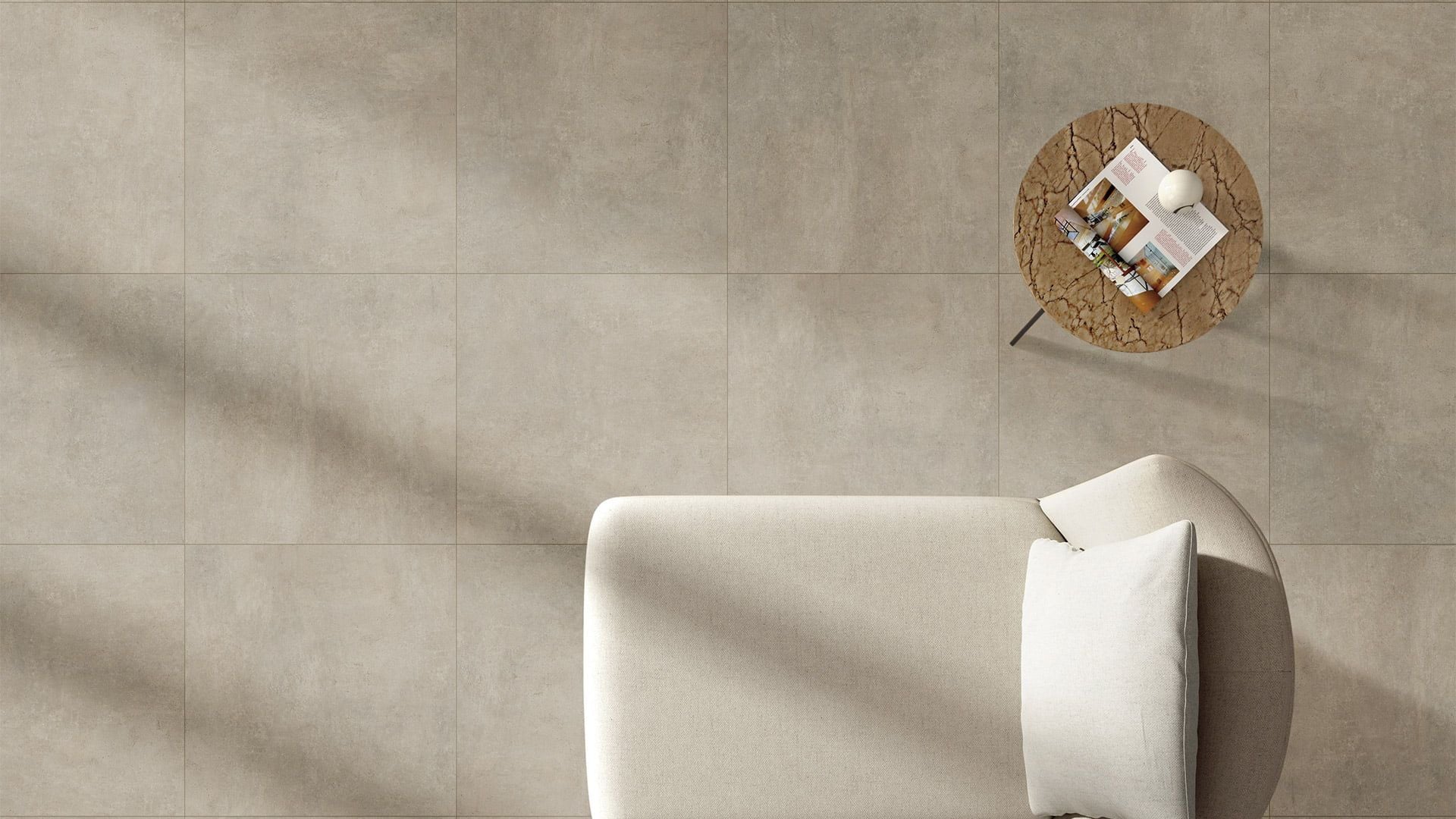 Beton Beige Porcelain Borgogna Beige Porcelain