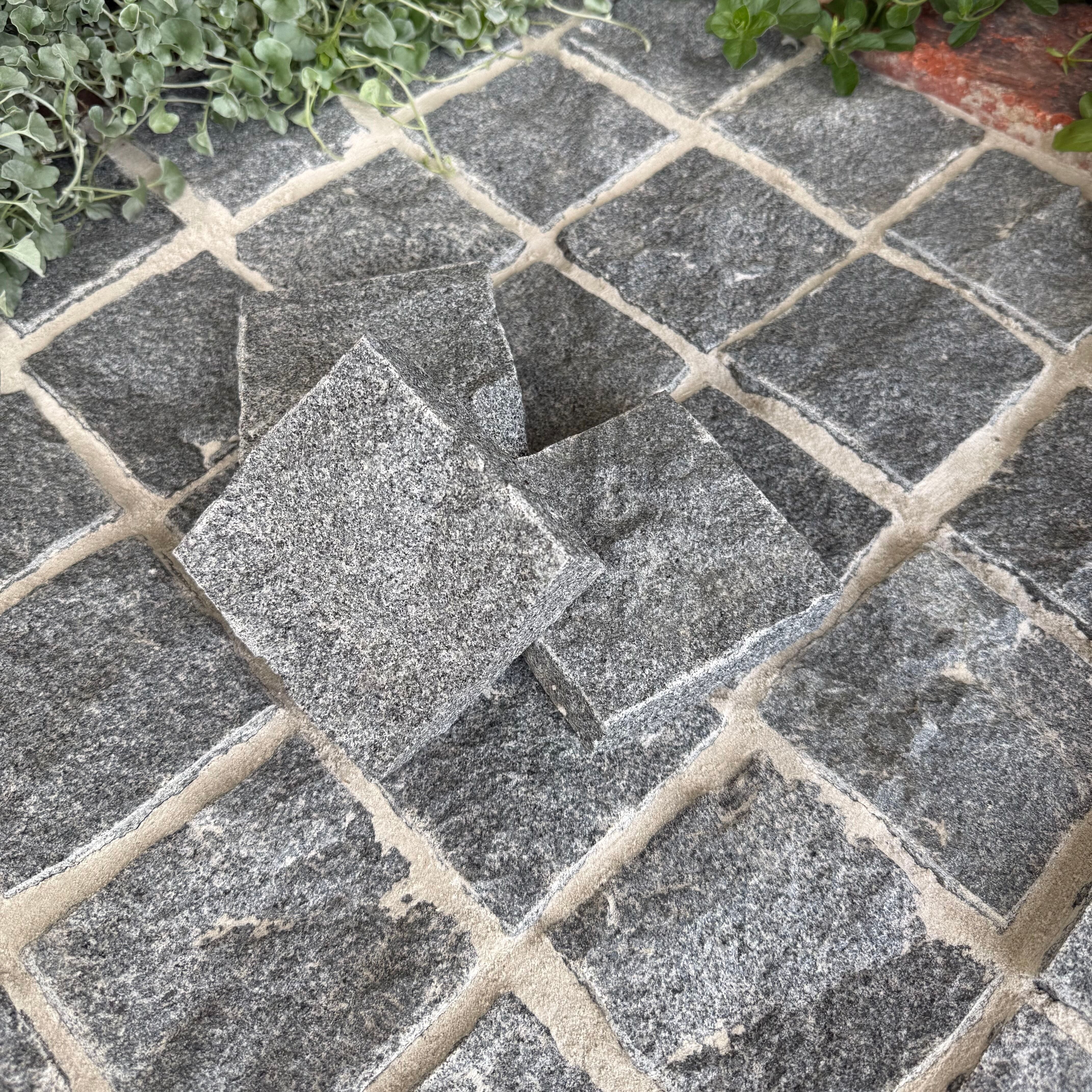 Grey Granite Cobbles