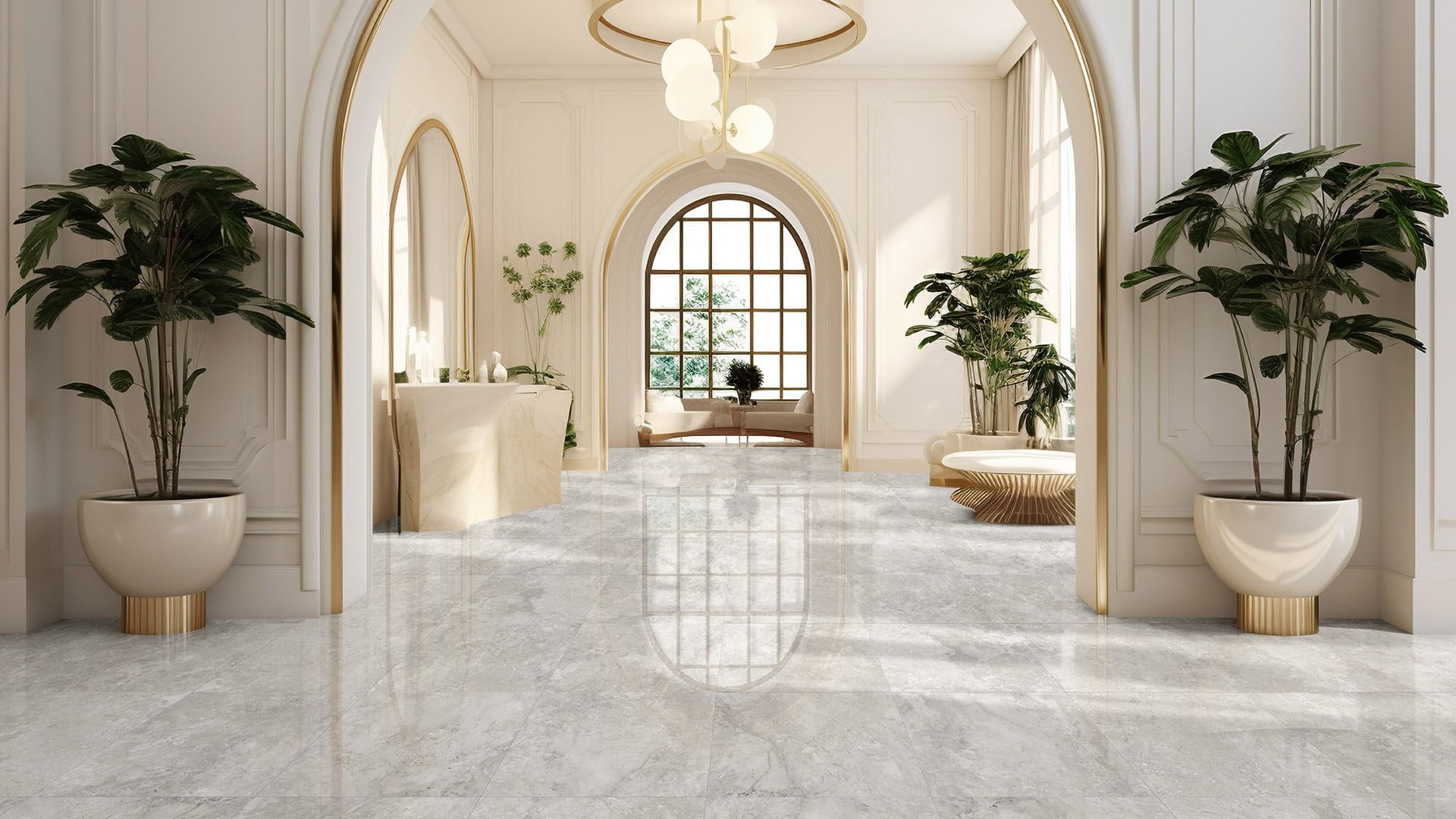 Canyon Polished Grey Porcelain