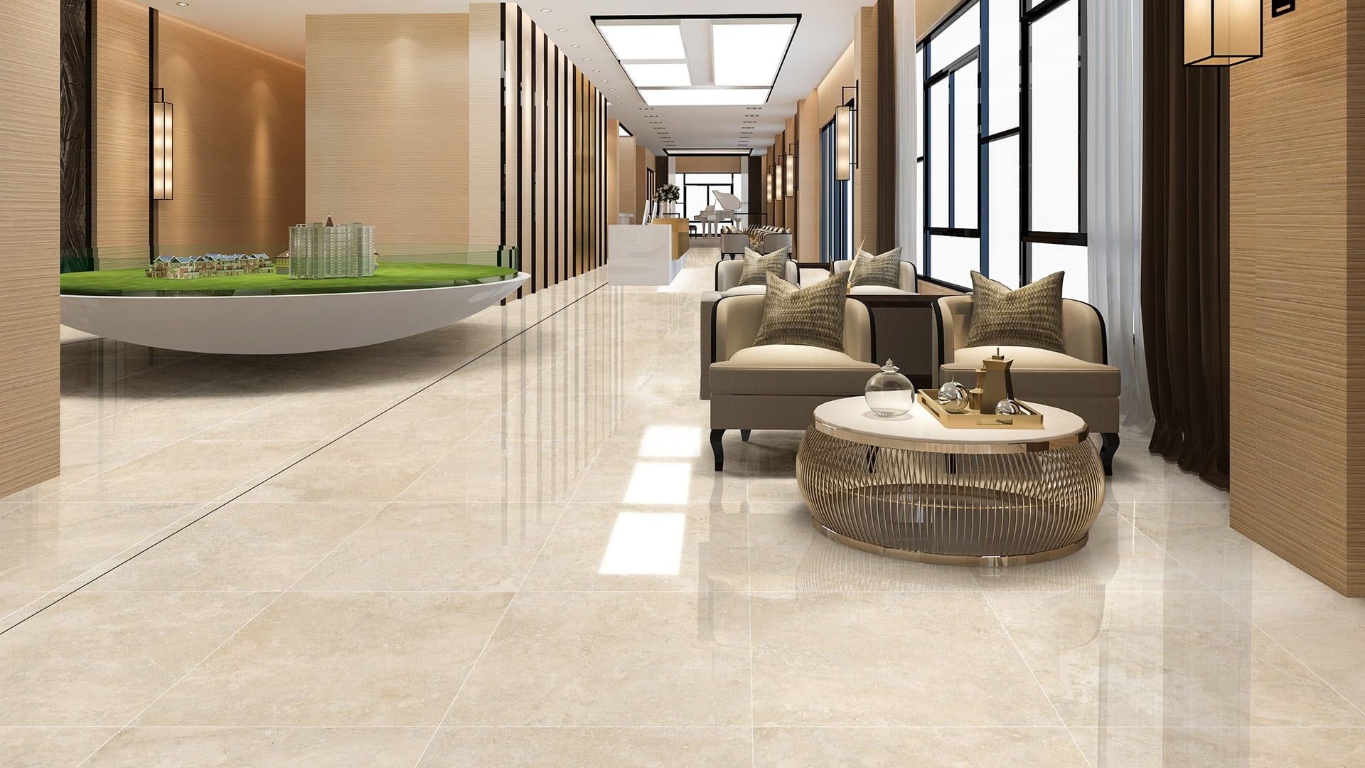 Canyon Polished Sand Porcelain