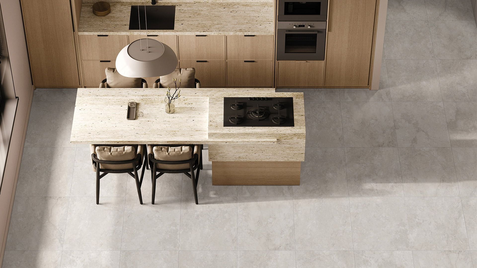 Canyon White Matt Porcelain