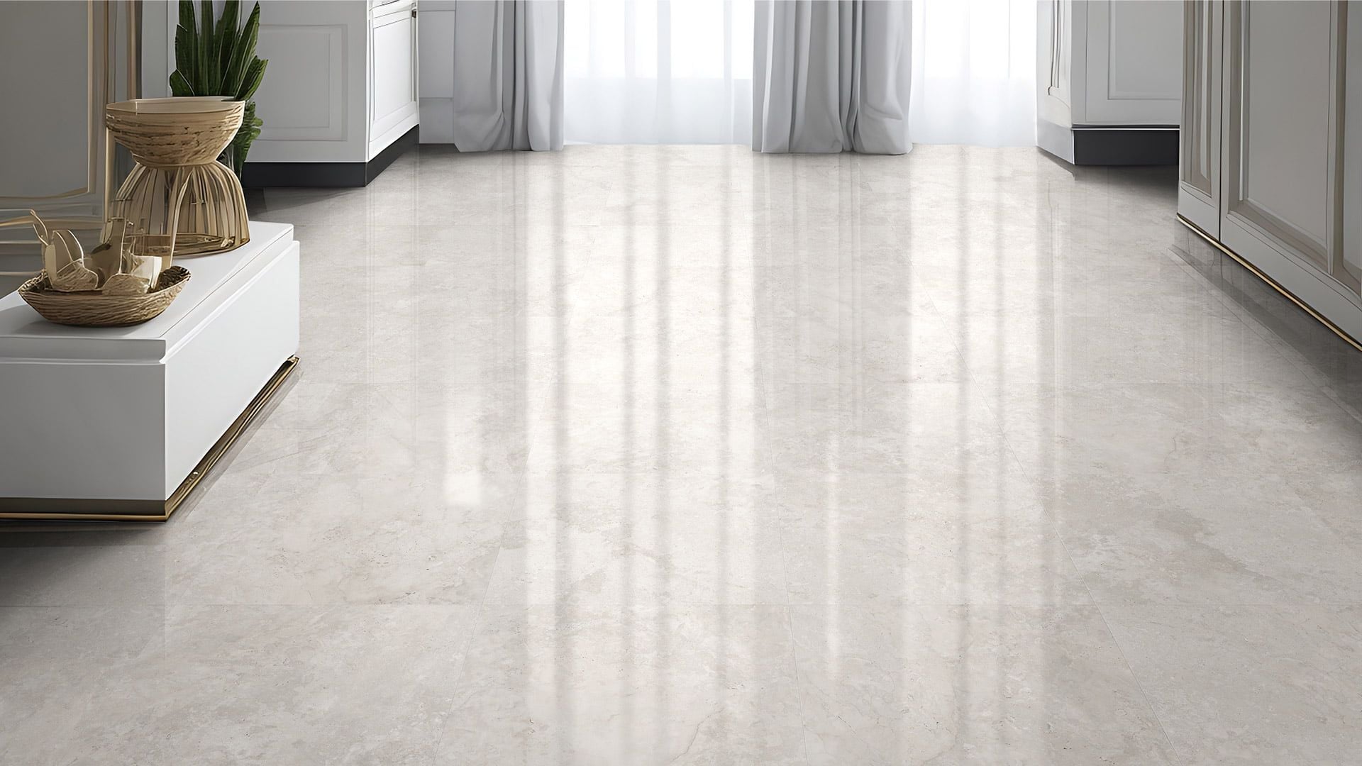 Canyon White Polished Porcelain