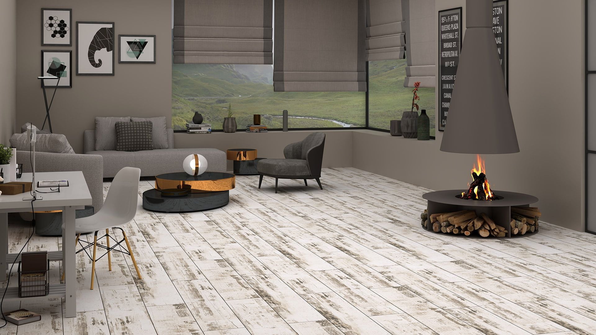 Cardbon White Porcelain