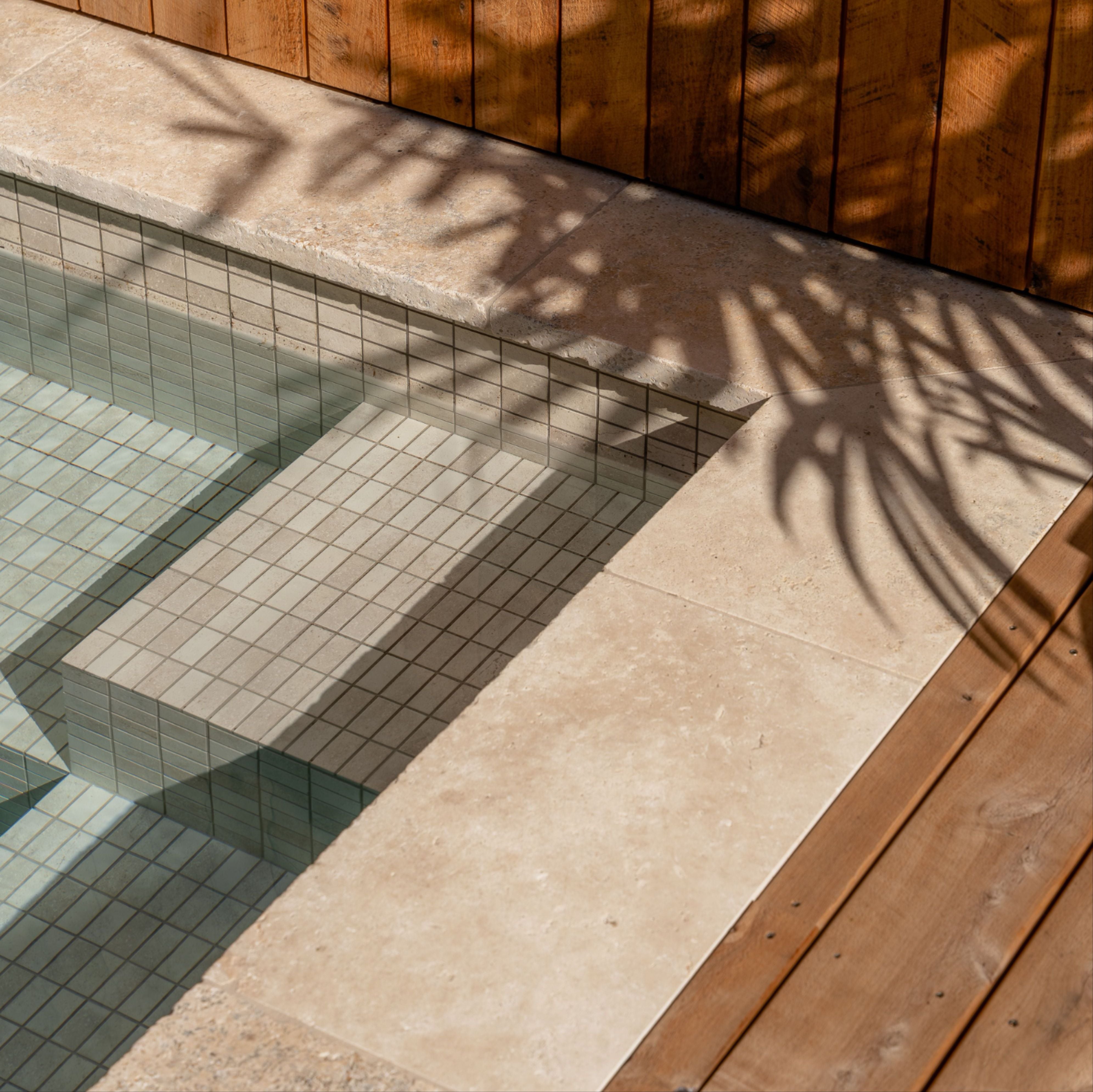 Travertine Pool Coper