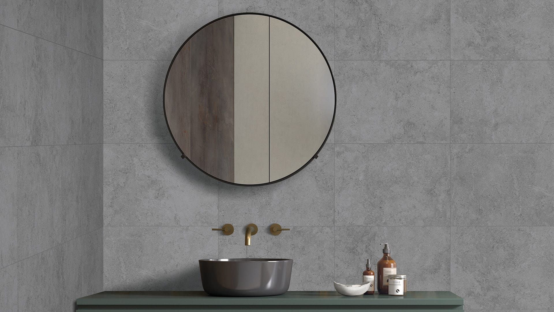 Essential Stone Grey Porcelain