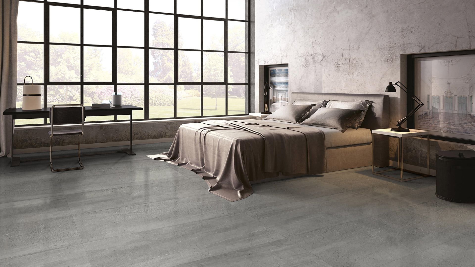 Executive Stone Grey Marble Porcelain