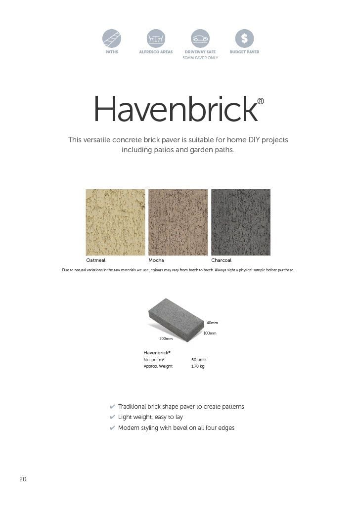 Adbri Havenbrick&reg;