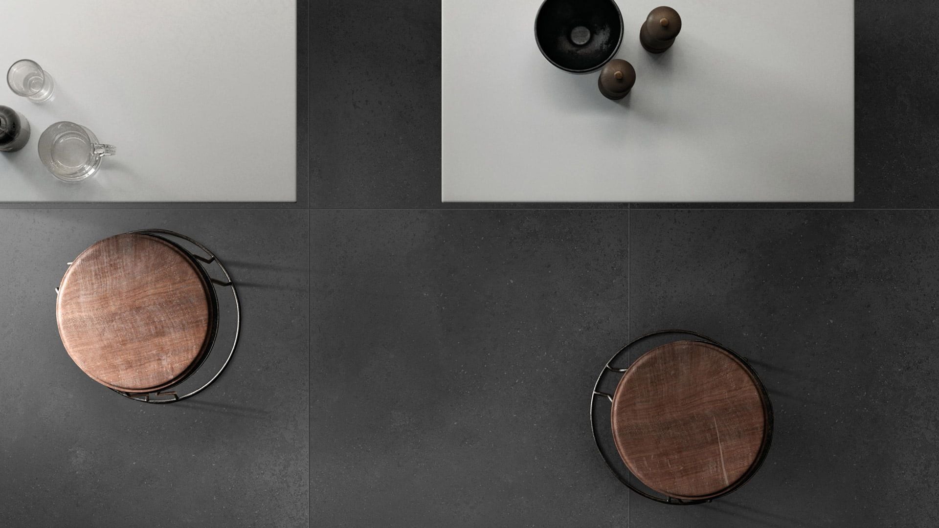 KMG Charcoal Porcelain