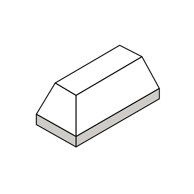Austral Nubrik Plinth CB6 (LH) Brick