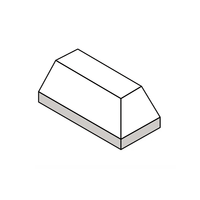 Austral Nubrik Plinth CB7 (RH) Bricks