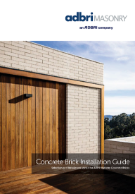 Adbri Concrete Brick Guide