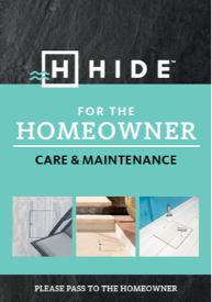 Hide Homeowner Care & Maintenance