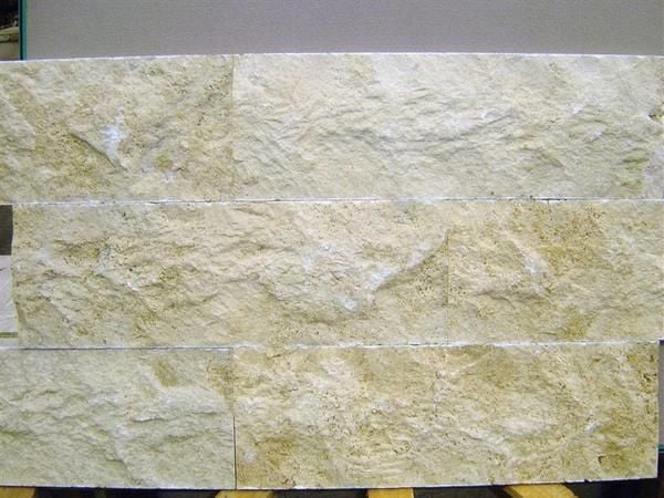 Almond Cream Rock Wall Cladding 600x200