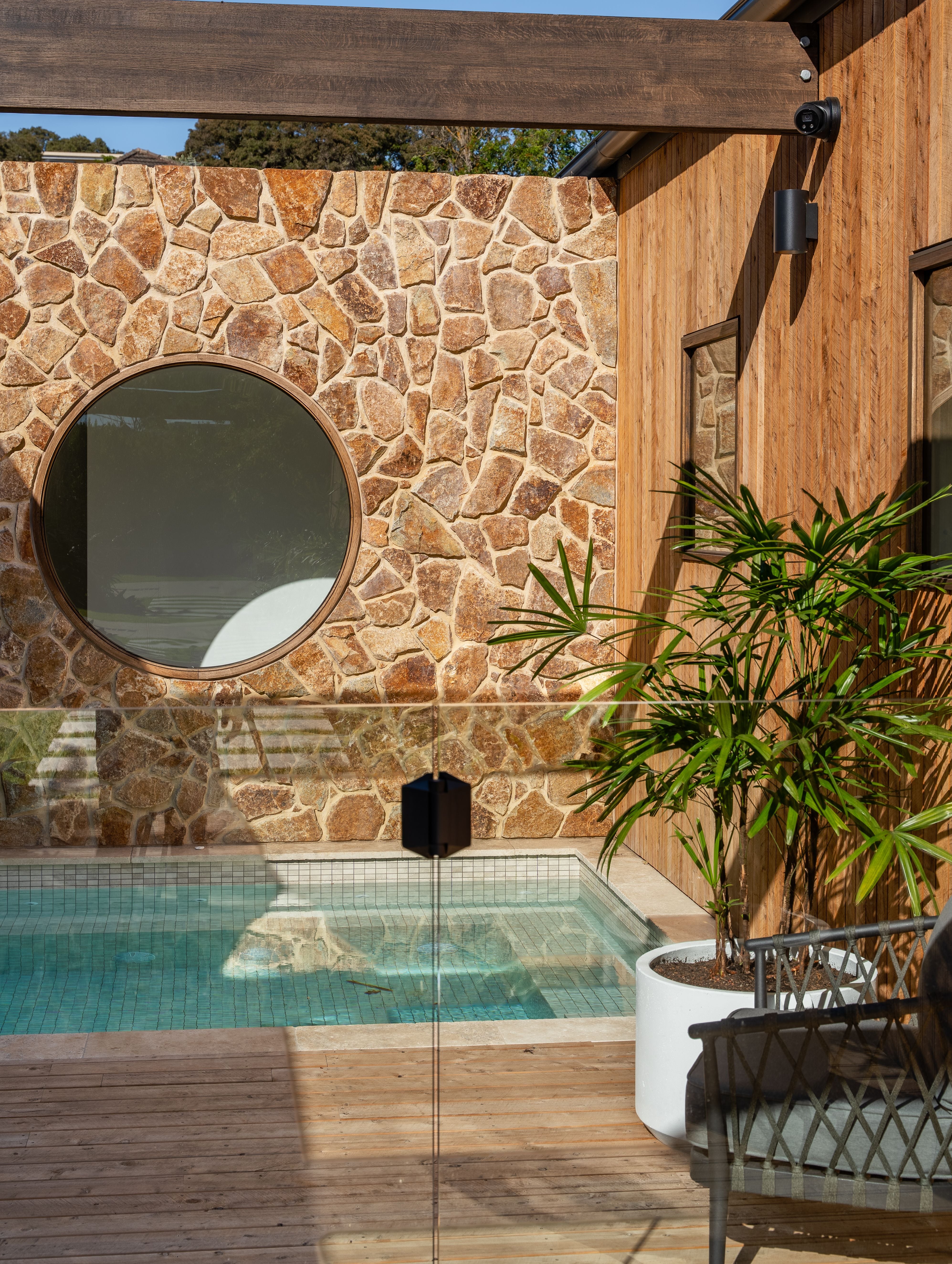 Classic Travertine Pavers & Colorado Wall Cladding