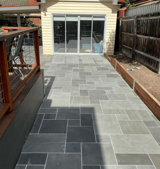 Midnight Bluestone French Pattern