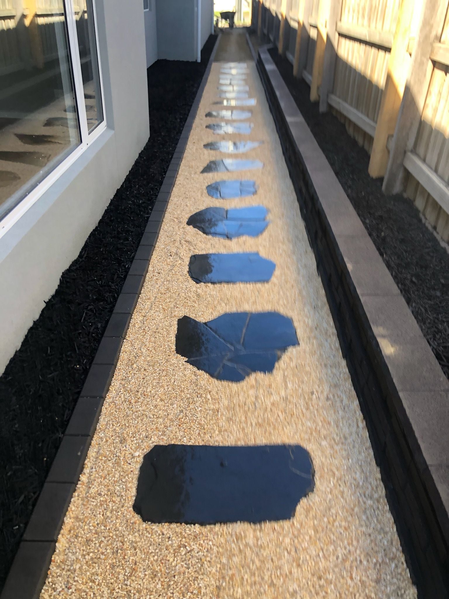 Black Limestone Crazy Pave