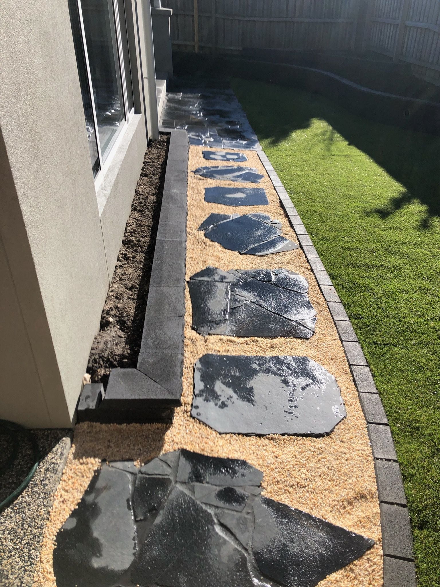Black Limestone Crazy Pave