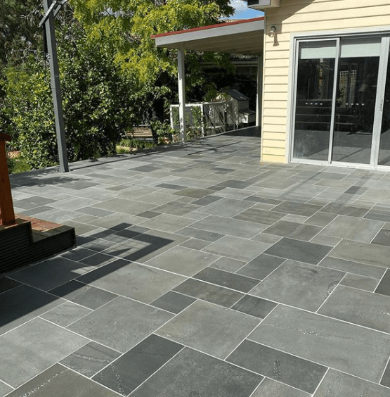 Midnight Bluestone French Pattern