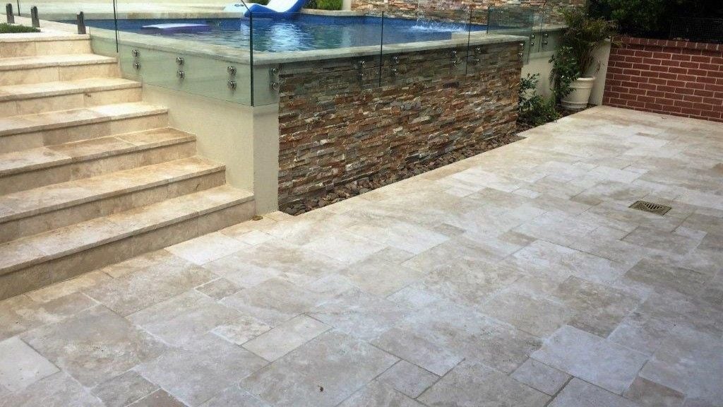 Travertine French Pattern