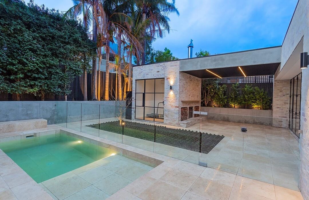 Natural Travertine Pavers & Pool Coping