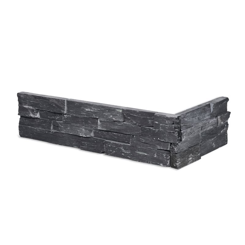 Black Natural Stackstone Cladding Black Natural Stackstone Cladding