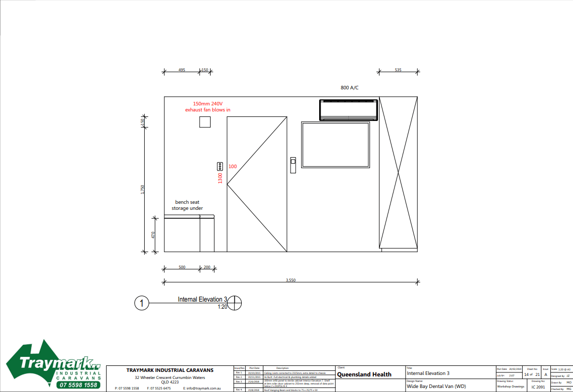 Traymark Industrial Caravans Dental Caravan Blueprints Image -61417e1e9ba2d