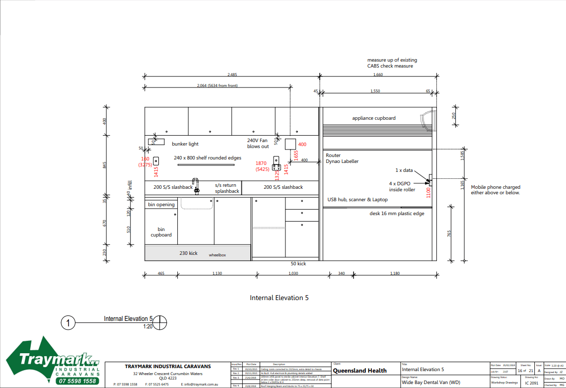 Traymark Industrial Caravans Dental Caravan Blueprints Image -61417e1f86b8f
