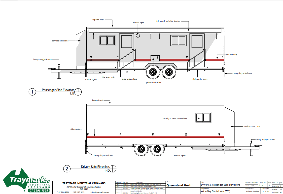 Traymark Industrial Caravans Dental Caravan Blueprints Image -61417e2066efc