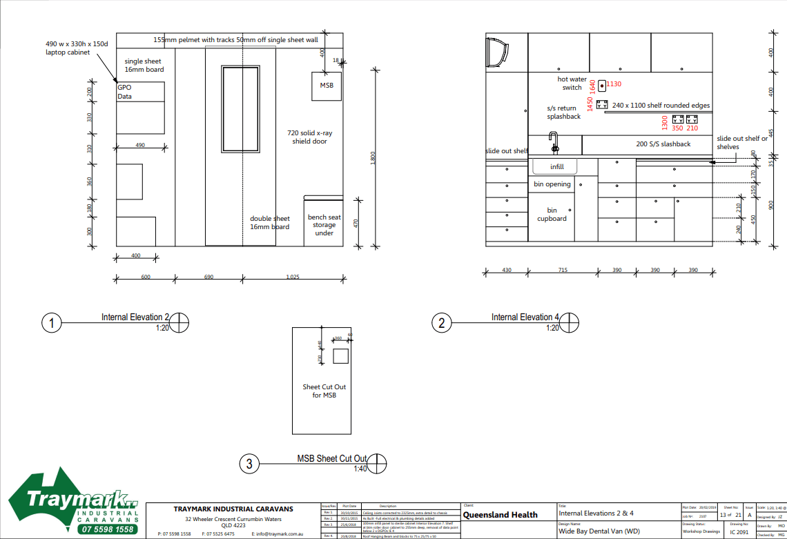 Traymark Industrial Caravans Dental Caravan Blueprints Image -61417e218607e