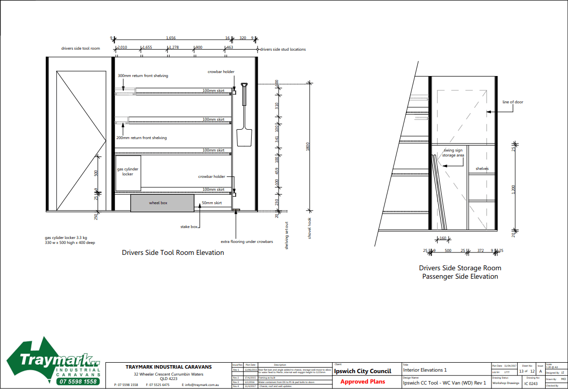 Traymark Industrial Caravans Toilet Toolbox Trailer Blueprints Image -614282cd3add1