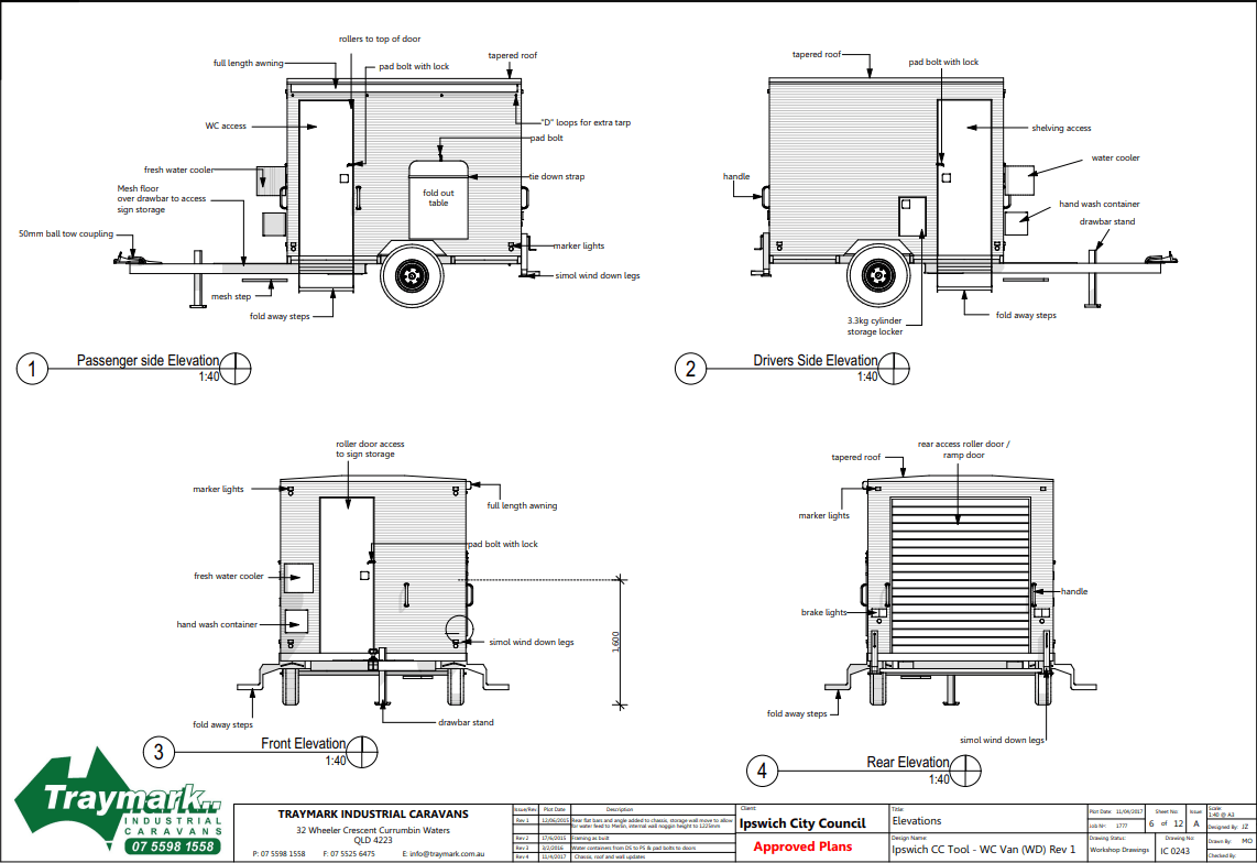 Traymark Industrial Caravans Toilet Toolbox Trailer Blueprints Image -614282ce041ec