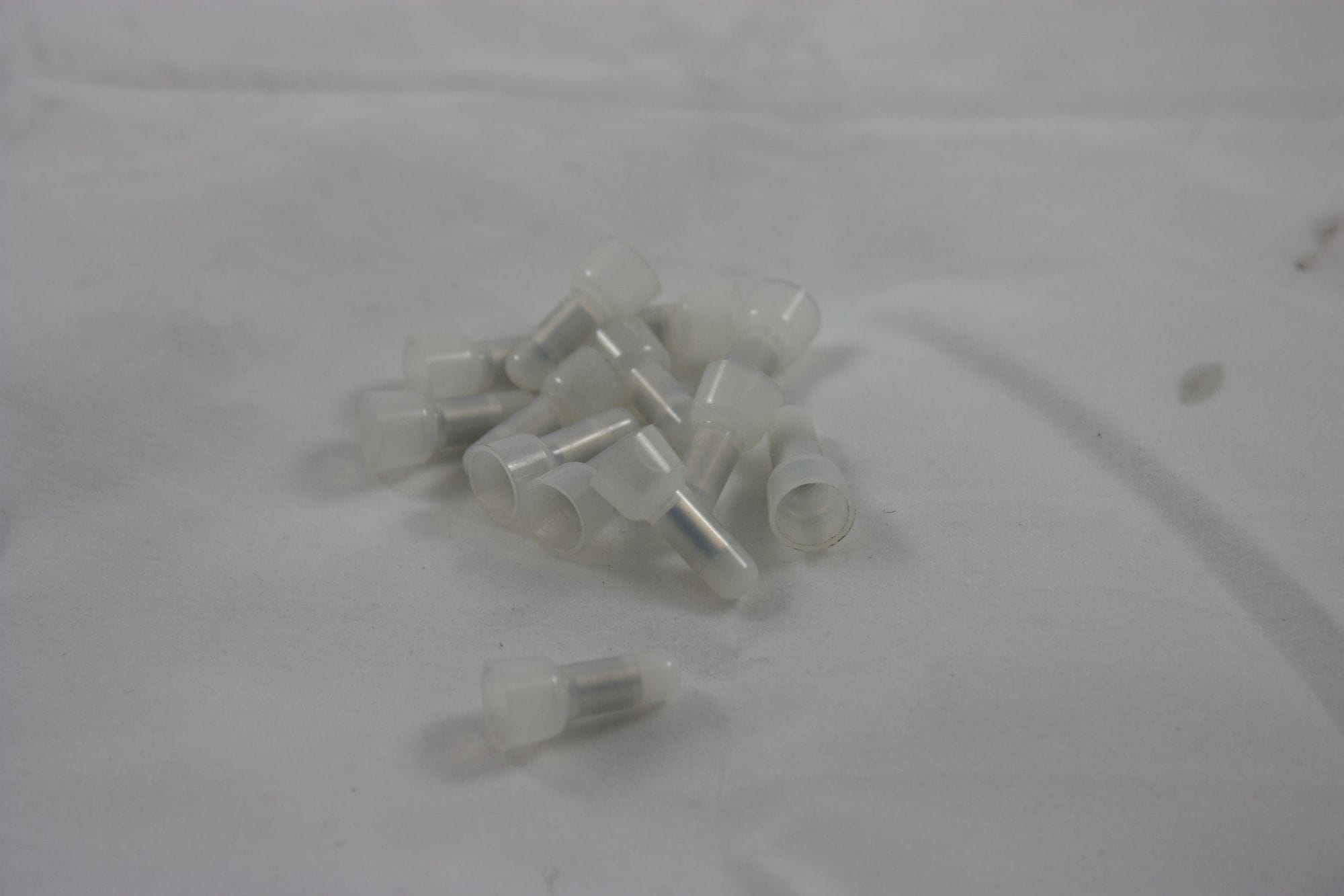 Insulated end connector 2.5 - 6.0mm white
