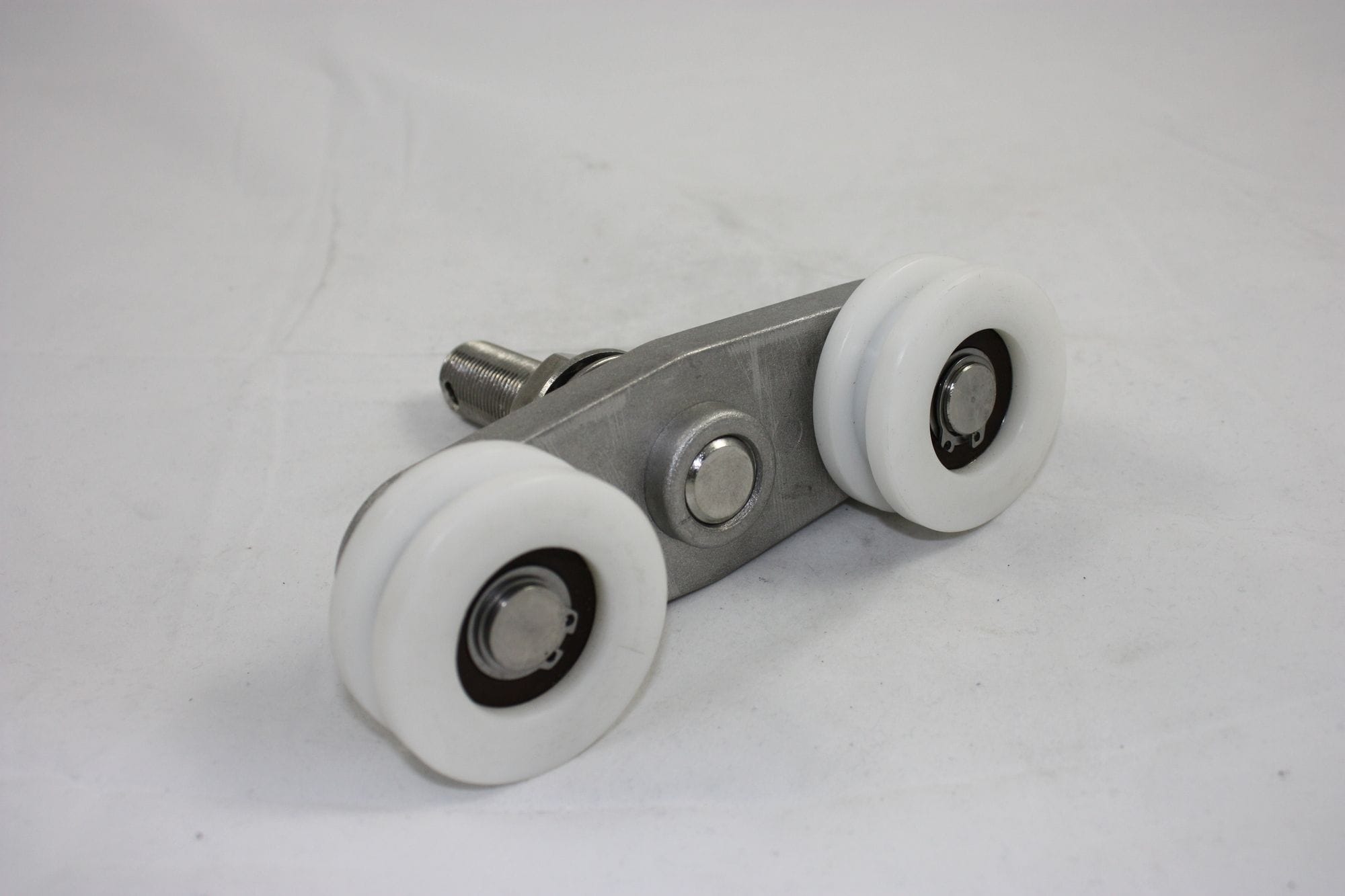 Double Bogie Assembly with 55mm Delrin Wheels