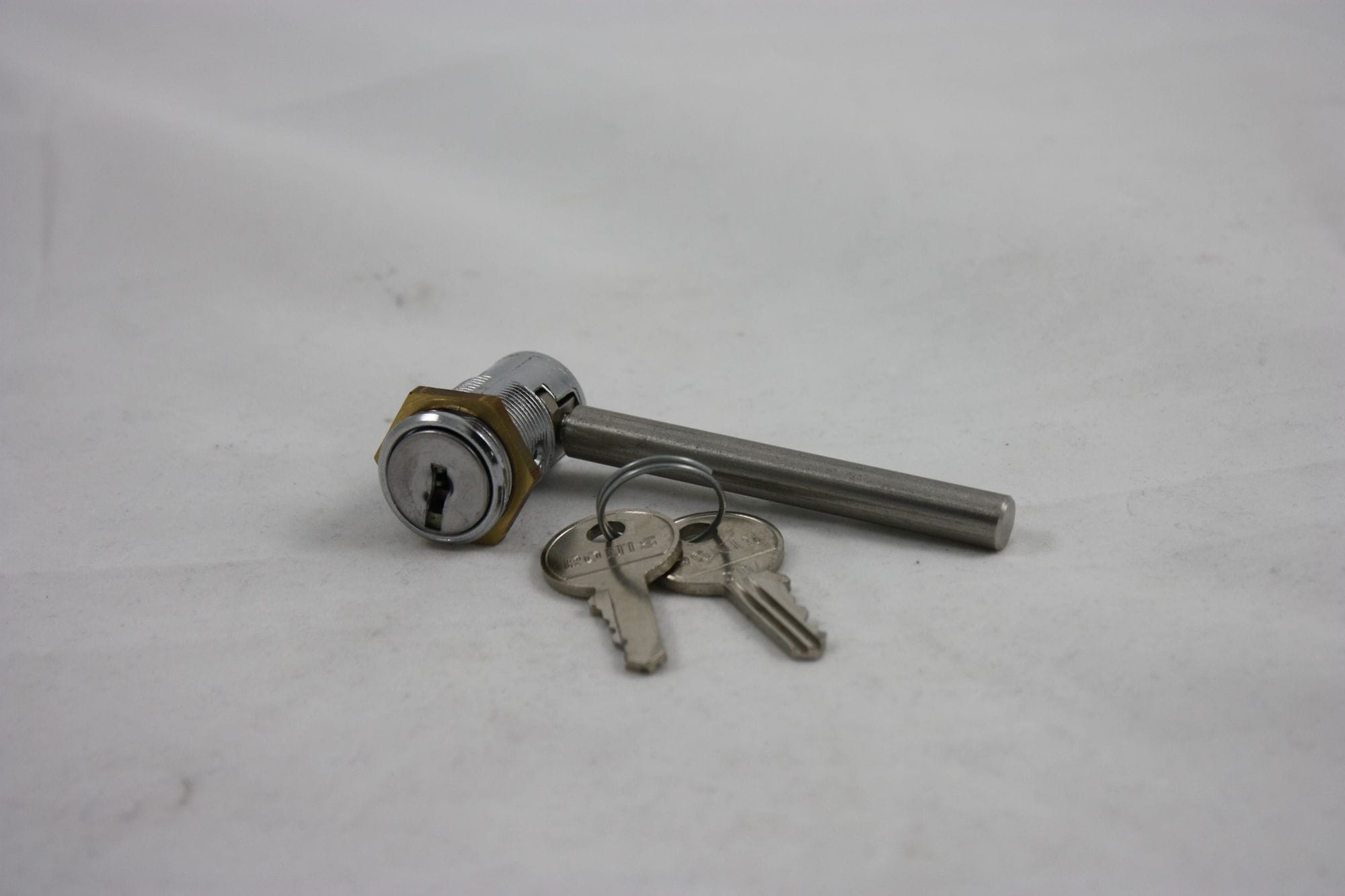 Williams barrel door Lock with round locking pin