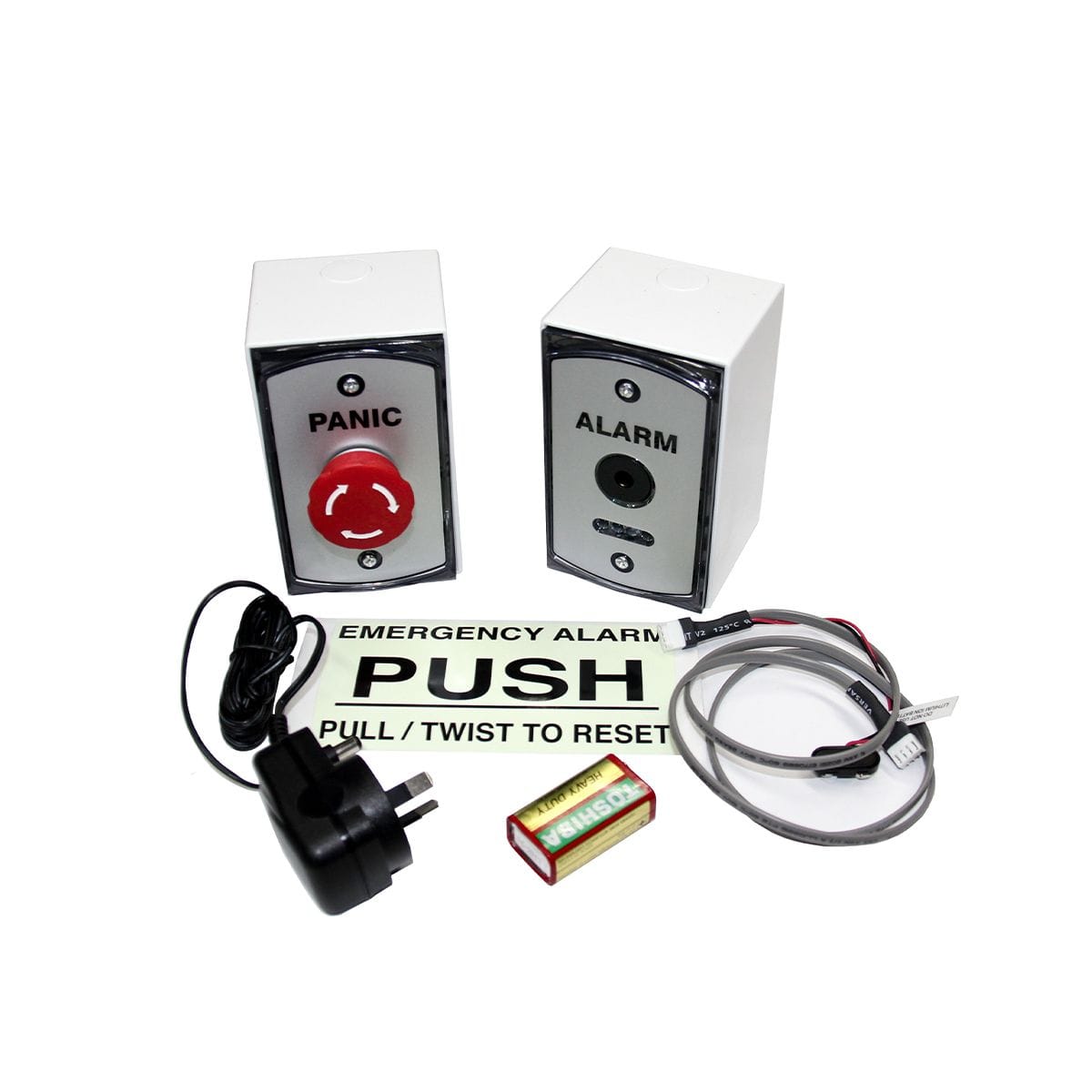 Kason 12 Volt Entrapment Alarm with Battery back-up