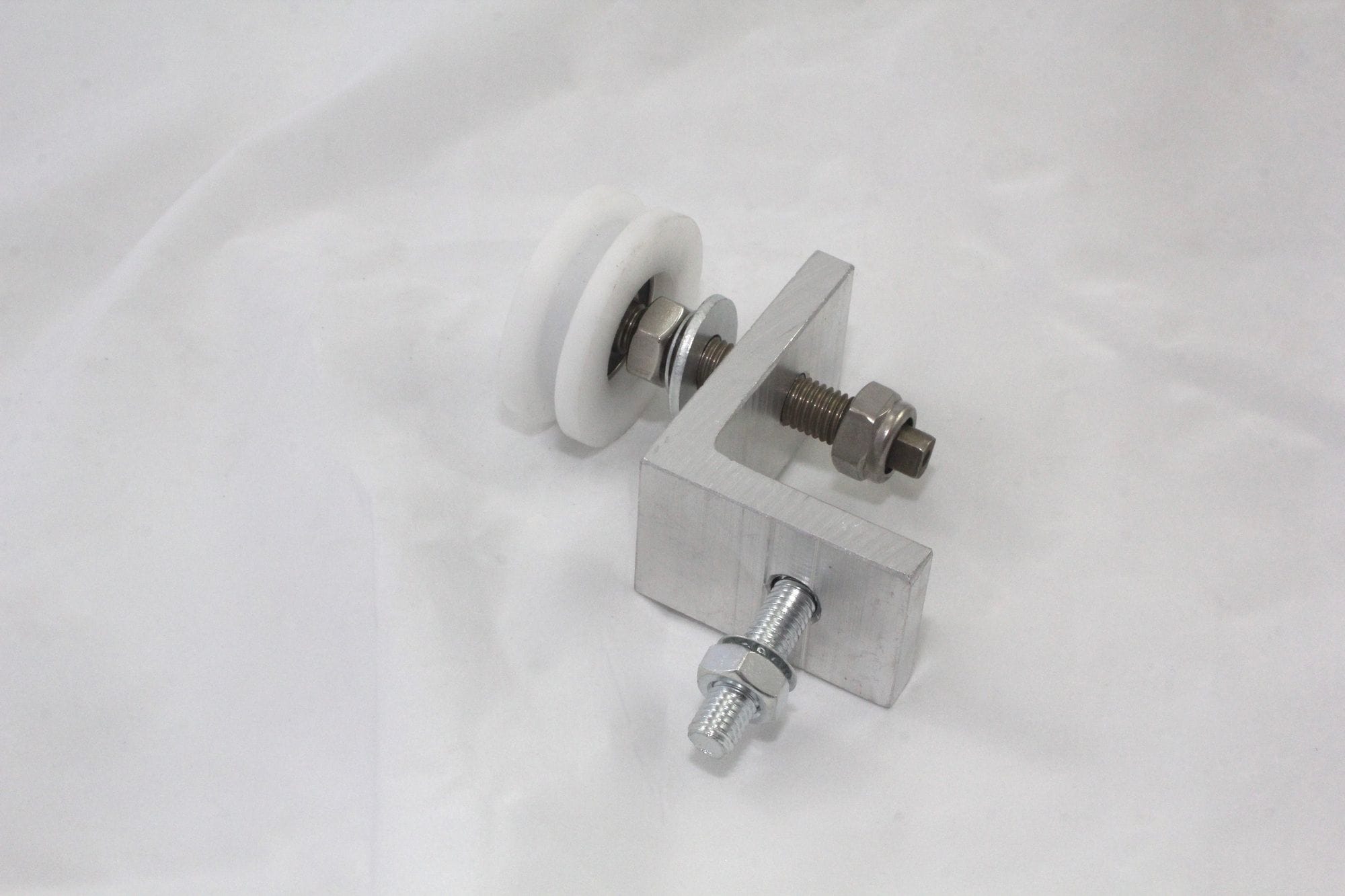 55mm square cut wheel assembly with angle bracket