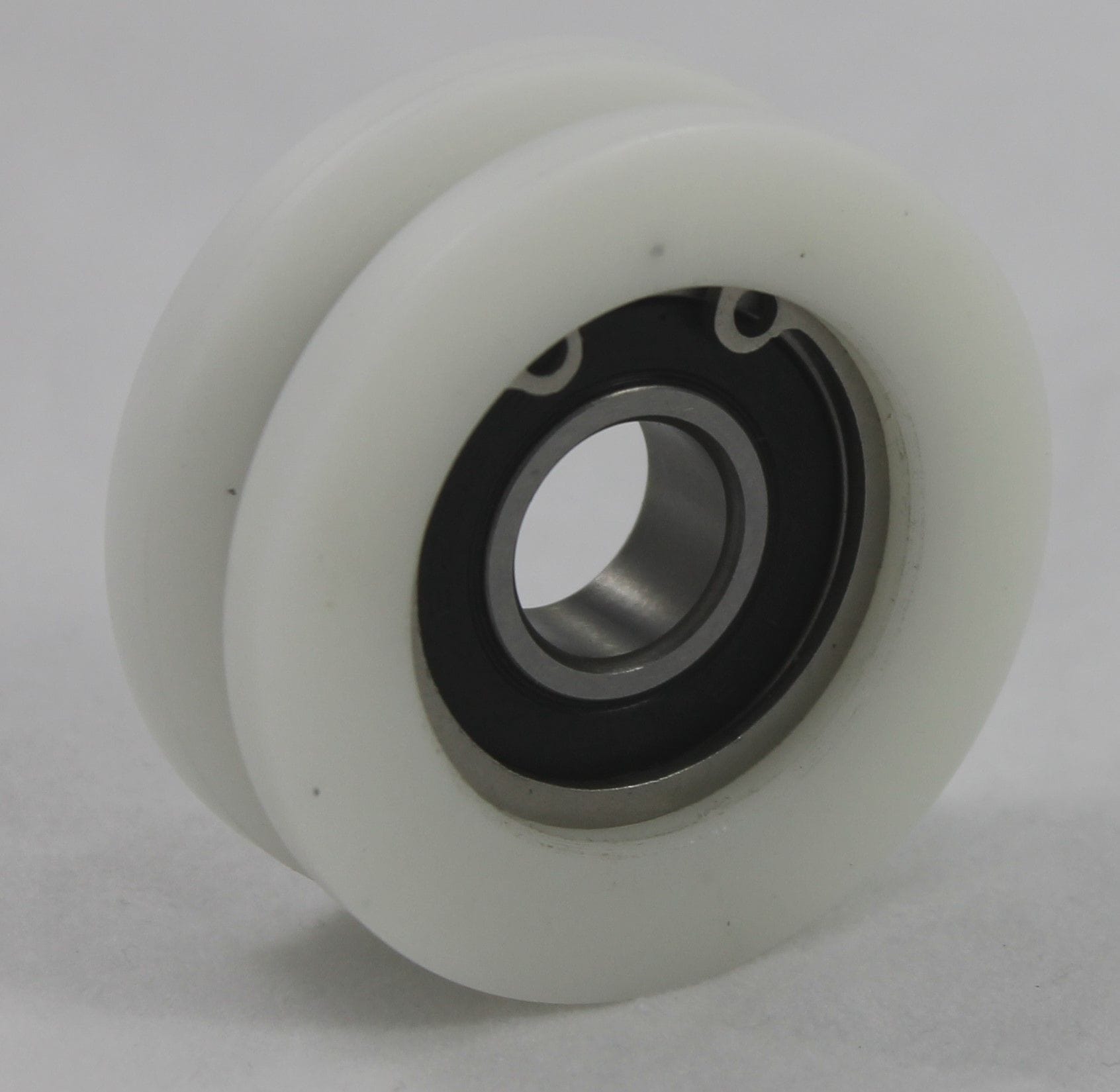 55mm Delrin Wheel & 15mm ID Bearing -square